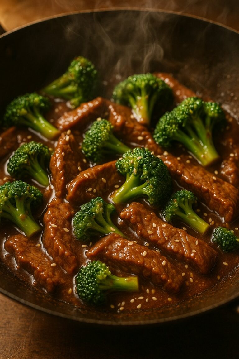 20-Minute Beef and Broccoli