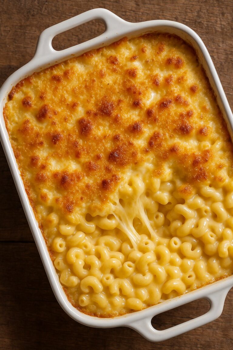Creamy Baked Mac and Cheese