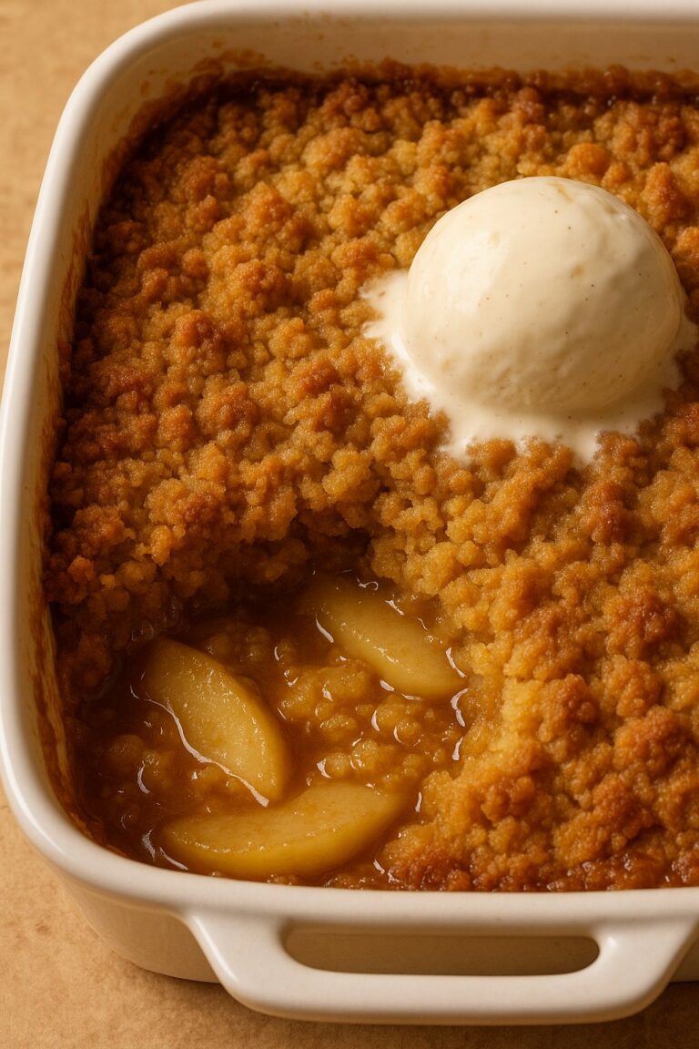 Caramel Apple Dump Cake