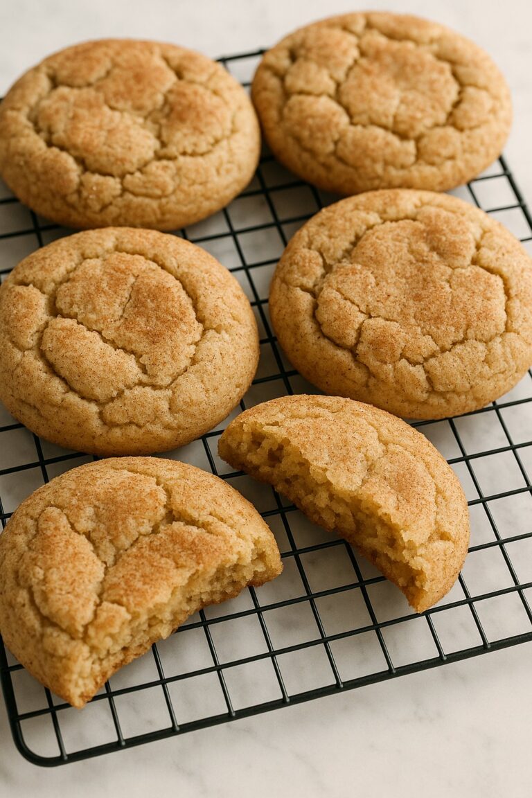 Soft and Chewy Snickerdoodle Cookies