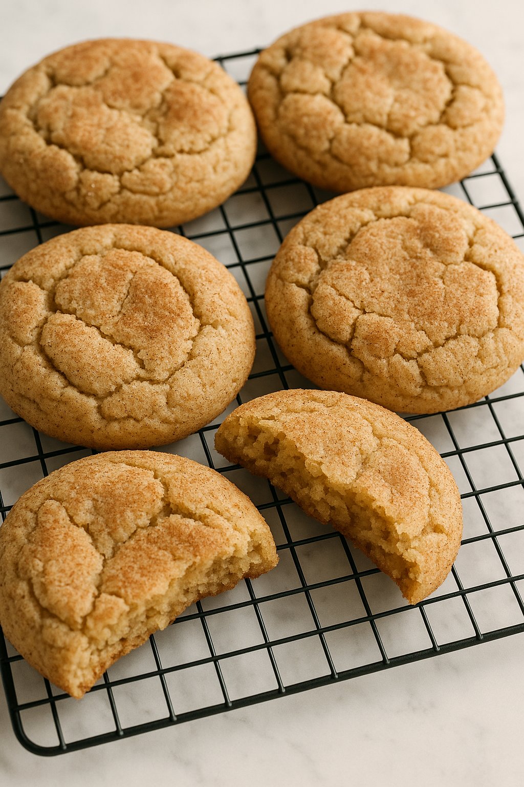 Soft and Chewy Snickerdoodle Cookies