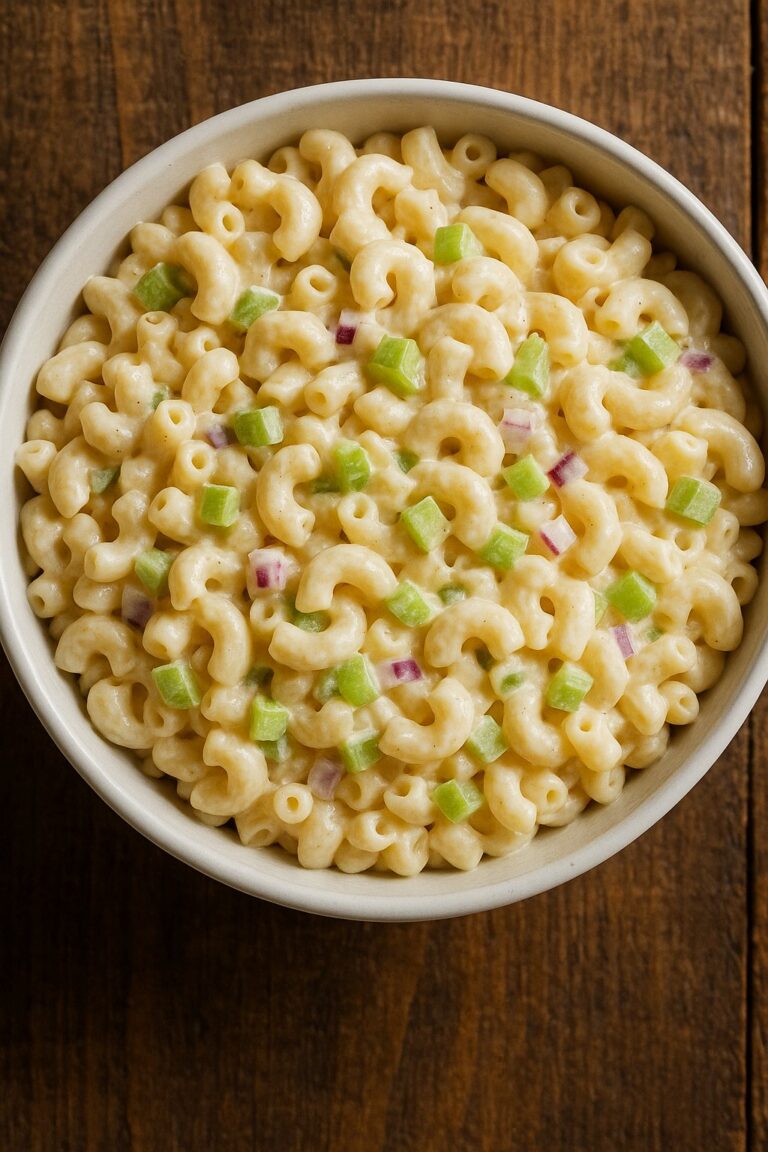 Classic Creamy Macaroni Salad