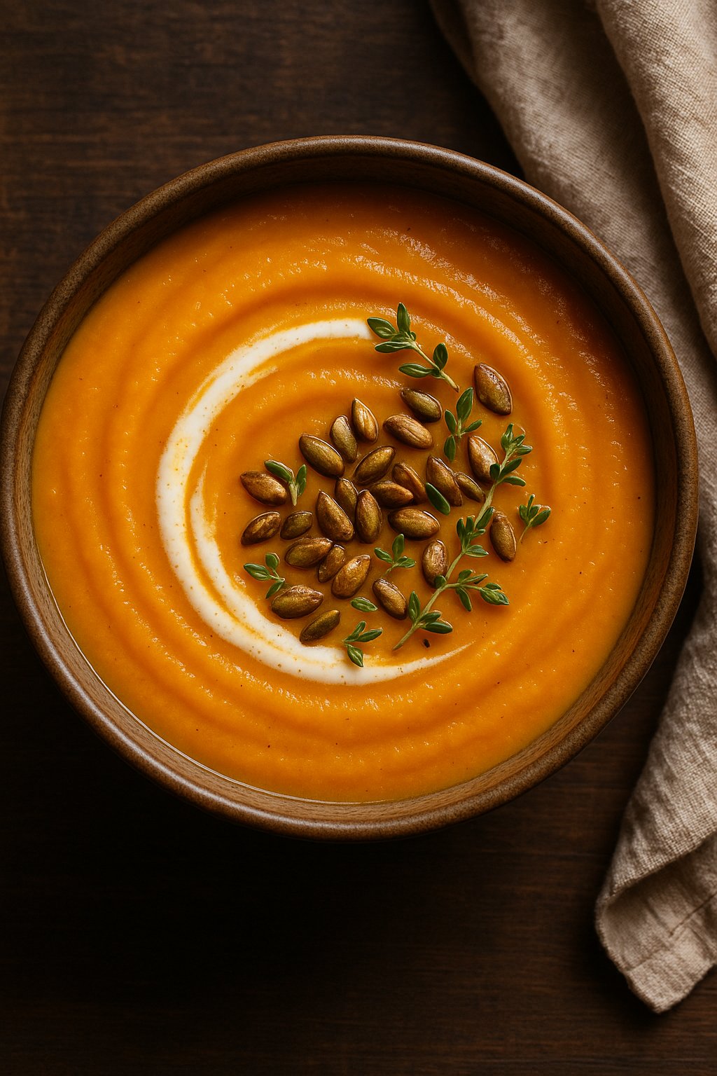 Creamy Roasted Butternut Squash Soup