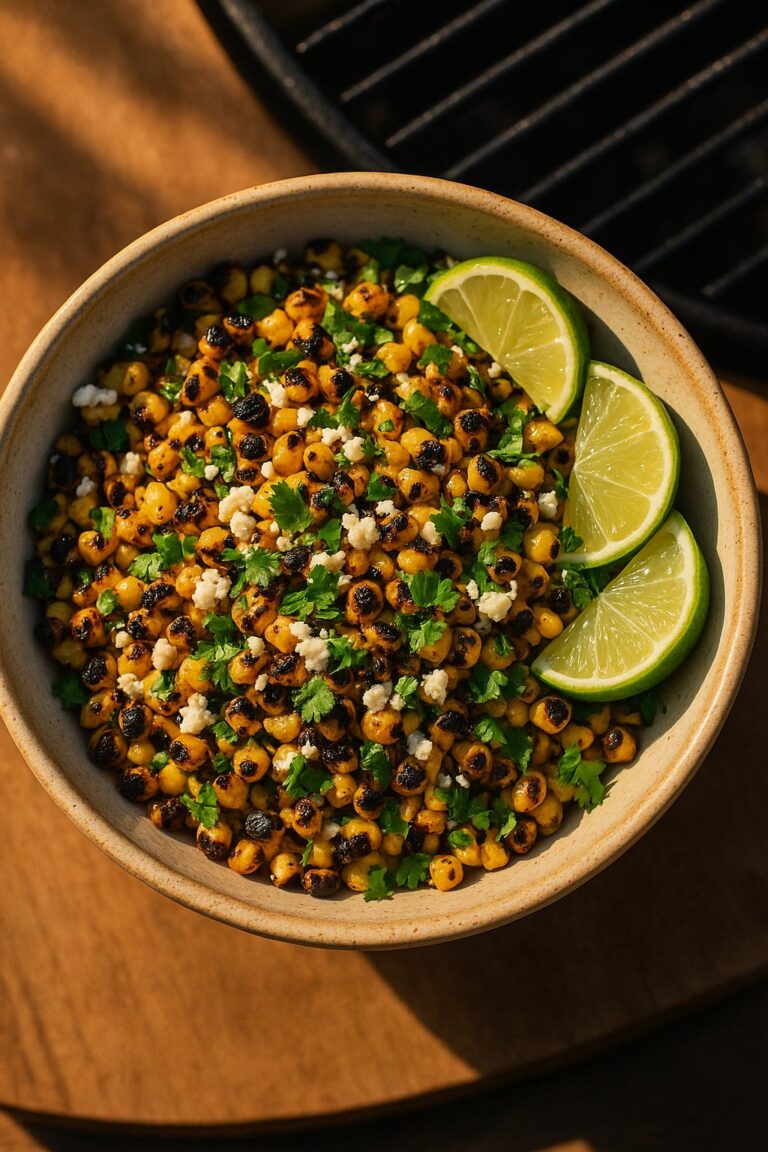 Charred Grilled Corn Salad