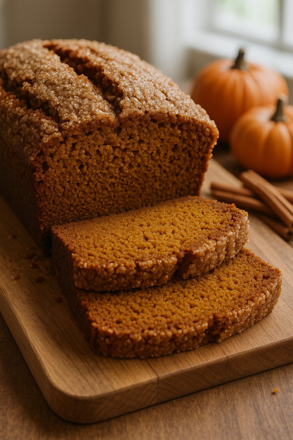 One-Bowl Moist Pumpkin Bread